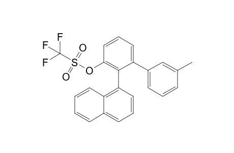 1-[2-(3-Methylphenyl)-6-(trifluoromethylsulfonyloxy)phenyl]naphthalene