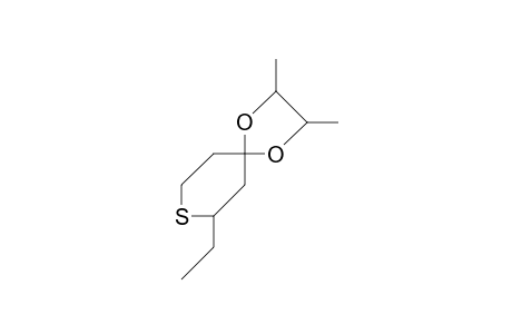 2-Ethyl-thiopyran-4-one-2,3-butanediole-ketale