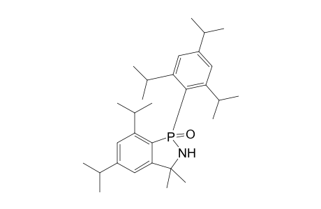 5,7-Diisopropyl-3,3-dimethyl-1-(2',4',6'-triisopropylphenyl)-2,3-dihydro-1H-2,1-benzazaphosphole 1-oxide