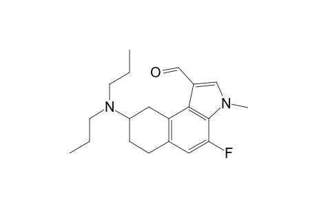 8-(dipropylamino)-4-fluoranyl-3-methyl-6,7,8,9-tetrahydrobenzo[e]indole-1-carbaldehyde