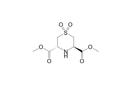 meso-3,5-Bis(methoxycarbonyl)-1,4-thiazane-1,1-dioxide