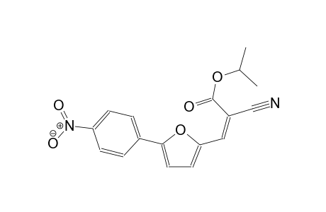 2-propenoic acid, 2-cyano-3-[5-(4-nitrophenyl)-2-furanyl]-, 1-methylethyl ester, (2Z)-