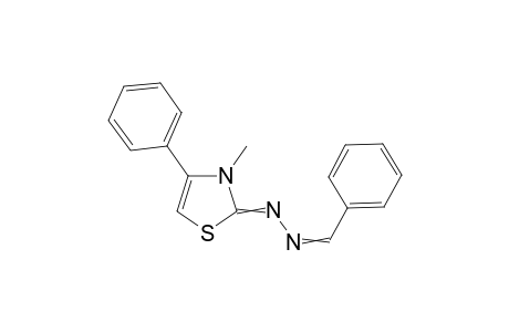 2-(Benzylidenehydrazinylidene)-2,3-dihydro-3-methyl-4-phenyl-1,3-thiazole