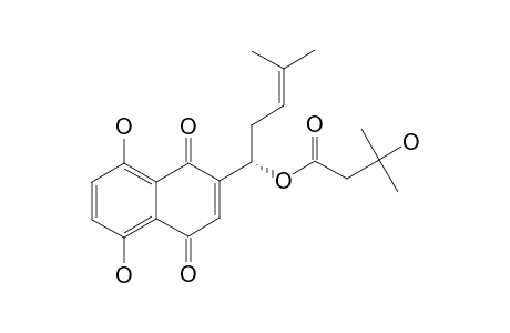 B-Hydroxy-isovaleryl-alkannin