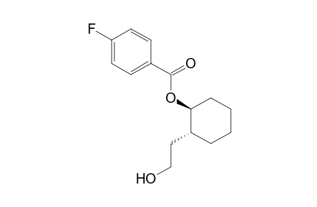 (1S,2R)-2-(2-hydroxyethyl)cyclohexyl 4-fluorobenzoate