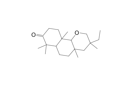 8H-Naphtho[1,2-b]pyran-8-one, 3-ethyldodecahydro-3,4a,7,7,10a-pentamethyl-, [3R-(3.alpha.,4a.beta.,6a.alpha.,10a.beta.,10b.alpha.)]-