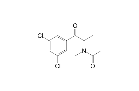 N-(1-(3,5-dichlorophenyl)-1-oxopropan-2-yl)-N-methylacetamide