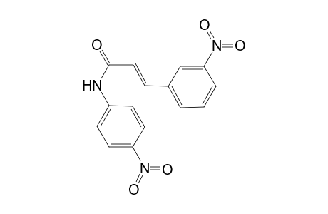 (2E)-3-(3-Nitrophenyl)-N-(4-nitrophenyl)-2-propenamide