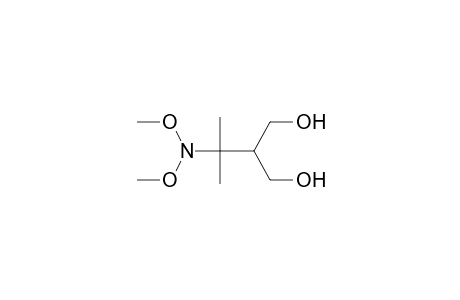 2-[1-(Dimethoxyamino)-1-methylethyl]-1,3-propanediol