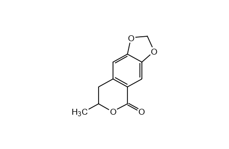 (+/-)-7,8-dihydo-7-methyl-5H-1,3-dioxolo[4,5-g][2]benzopyran-5-one