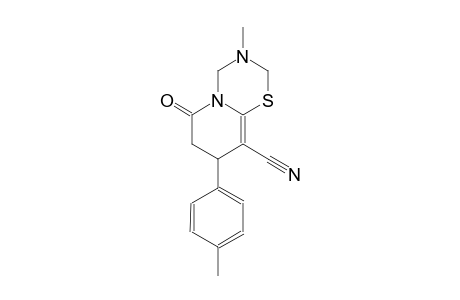 2H,6H-pyrido[2,1-b][1,3,5]thiadiazine-9-carbonitrile, 3,4,7,8-tetrahydro-3-methyl-8-(4-methylphenyl)-6-oxo-