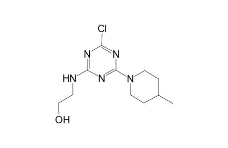Ethanol, 2-[6-chloro-4-(4-methyl-1-piperidyl)-1,3,5-triazin-2-ylamino]-