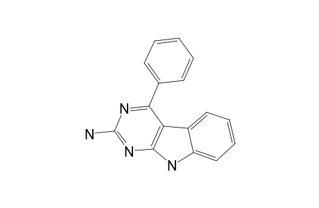 2-AMINO-4-PHENYL-9-H-PYRIMIDO-[4.5-B]-INDOLE
