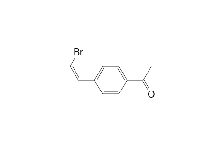 1-{4-[(Z)-2-bromoethenyl]phenyl}ethanone