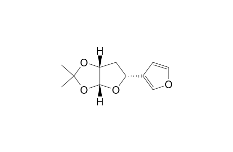 (2R,4R,5R)-2-(3-furyl)-4,5-isopropylidenedioxytetrahydrofuran