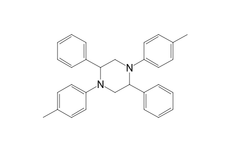 (trans)-1,4-bis[4'-Methylphenyl]-2,5-diphenyl-piperazine