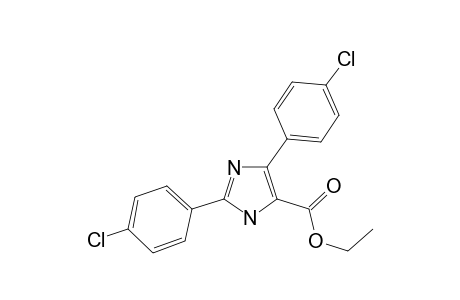 2,5-bis(4-Chloropphenyl)-3H-imidazol-4-carboxylic acid, ethyl ester