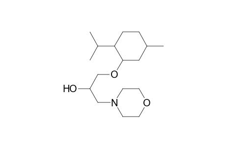 1-[(2-Isopropyl-5-methylcyclohexyl)oxy]-3-(4-morpholinyl)-2-propanol