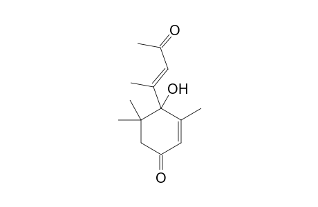2-Cyclohexen-1-one,4-hydroxy-3,5,5-trimethyl-4-(1-methyl-3-oxo-1-butenyl)
