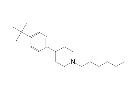 Piperidine, 4-[4-(1,1-dimethylethyl)phenyl]-1-hexyl-