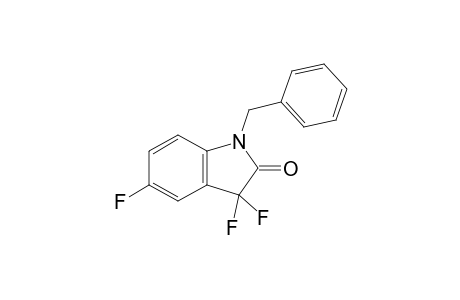 1-Benzyl-3,3,5-trifluoro-indolin-2-one