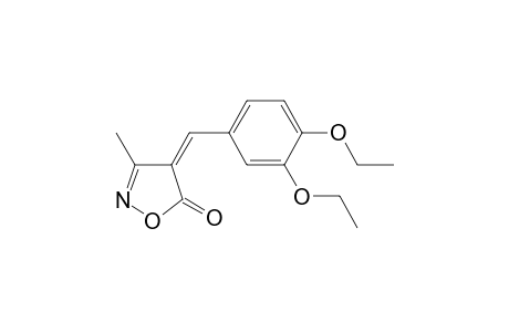 (4Z)-4-(3,4-diethoxybenzylidene)-3-methyl-2-isoxazolin-5-one