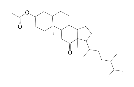 Ergostan-12-one, 3-(acetyloxy)-, (3.beta.)-