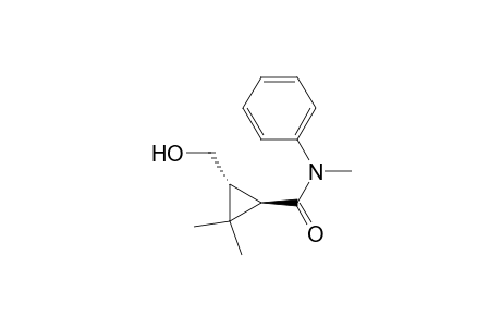 trans-3-(Hydroyxmethyl)-N,2,2-trimethyl-N-phenylcyclopropanecarboxamide