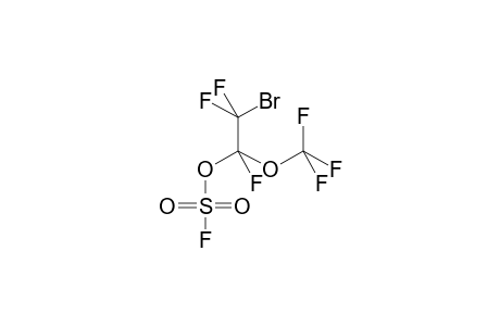 1-TRIFLUOROMETHOXY-2-BROMOTRIFLUOROETHYLFLUOROSULPHATE