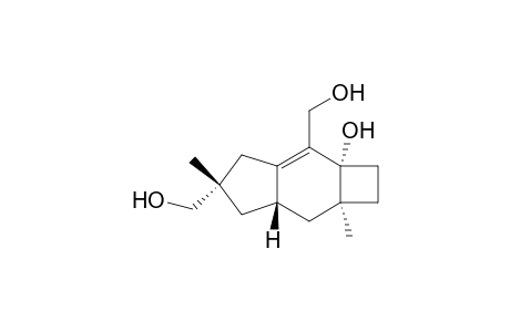 1H-Cyclobut[f]indene-3,5-dimethanol, 2,2a,4,5,6,6a,7,7a-octahydro-2a-hydroxy-5,7a-dimethyl-, [2aR-(2a.alpha.,5.alpha.,6a.beta.,7a.alpha.)]-