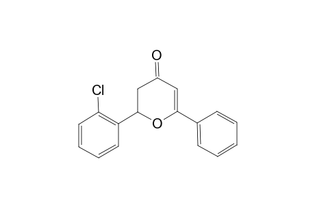 2-(2-Chlorophenyl)-2,3-dihydro-6-phenyl-4H-pyran-4-one