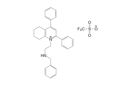 1-[2-(benzylamino)ethyl]-2,4-diphenyl-5,6,7,8-tetrahydroquinolinium trifluoromethanesulfonate