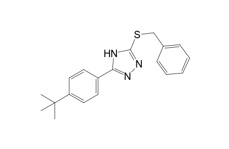 3-(benzylthio)-5-(p-tert-butylphneyl)-4H-1,2,4-triazole
