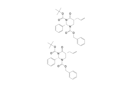 (RAC)-(CIS)-1-BENZYL-3-TERT.-BUTYL-5-ALLYL-4-OXO-2-PHENYL-DIHYDROPYRIMIDINE-1,3(2H,4H)-DICARBOXYLATE