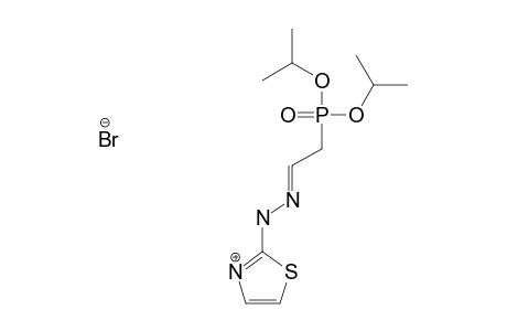 DIISOPROPOXYPHOSPHORYLACETALDEHYDE-N-2-(1,3-THIAZOLYL)-HYDRAZONE-HYDROBROMIDE