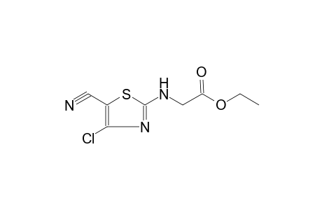 ethyl [(4-chloro-5-cyano-1,3-thiazol-2-yl)amino]acetate