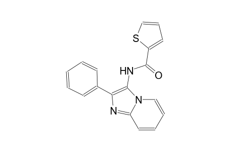 2-thiophenecarboxamide, N-(2-phenylimidazo[1,2-a]pyridin-3-yl)-