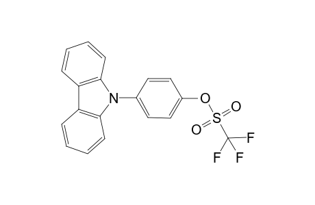 N-(4-trifluoromethanesulfonate)carbazole