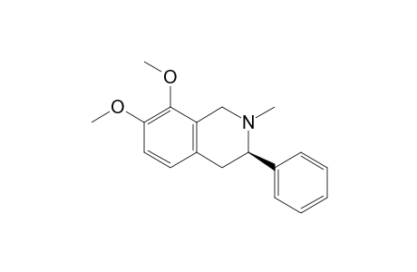 (3R)-7,8-Dimethoxy-2-methyl-3-phenyl-1,2,3,4-tetrahydroisoquinoline