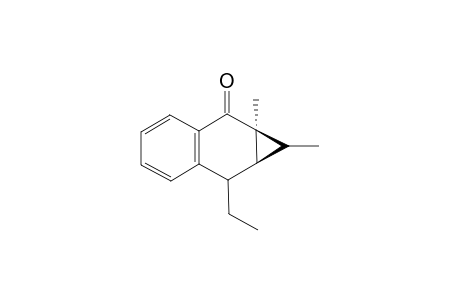 5-Ethyl-1,7-dimethyl-3,4-benzobicyclo[4.1.0]hept-3-en-2-one
