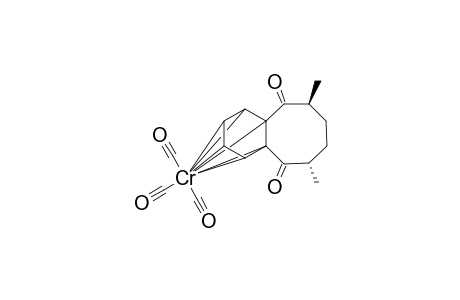 (6S,9S) Tricarbonyl(.eta.6-6,7,8,9-tetrahydro-trans-6,9-dimethylbenzocycloocten-5,10-dione)chromium(0)