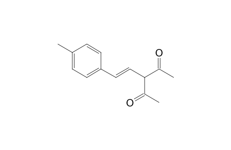 (E)-3-(4'-Methylstyryl)-pentane-2,4-dione