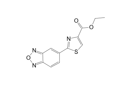 Thiazole-4-carboxylic acid, 2-(5-benzofurazanyl)-, ethyl ester