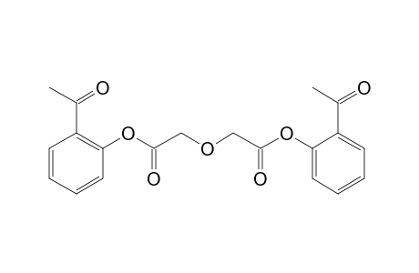 Diglycolic acid, di(2-acetylphenyl) ester