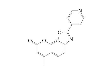 6-Methyl-2-(4-pyridyl)-8H-pyrano[3,2-g]benzoxazol-8-one