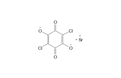 2,5-DICHLORO-3,6-DIHYDROXY-p-BENZOQUINONE, STRONTIUM DERIVATIVE