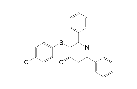2,6-DIPHENYL-3-(PARA-CHLOROPHENYLTHIO)-PIPERIDIN-4-ONE