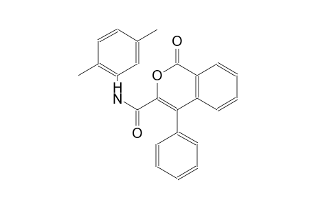 1H-2-benzopyran-3-carboxamide, N-(2,5-dimethylphenyl)-1-oxo-4-phenyl-