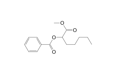 Methyl 2-(benzoyloxy)hepanoate