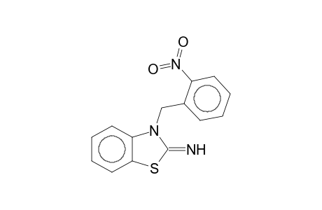 2(3H)-Imino-3-(2-nitrobenzyl)benzothiazole hydrobromide